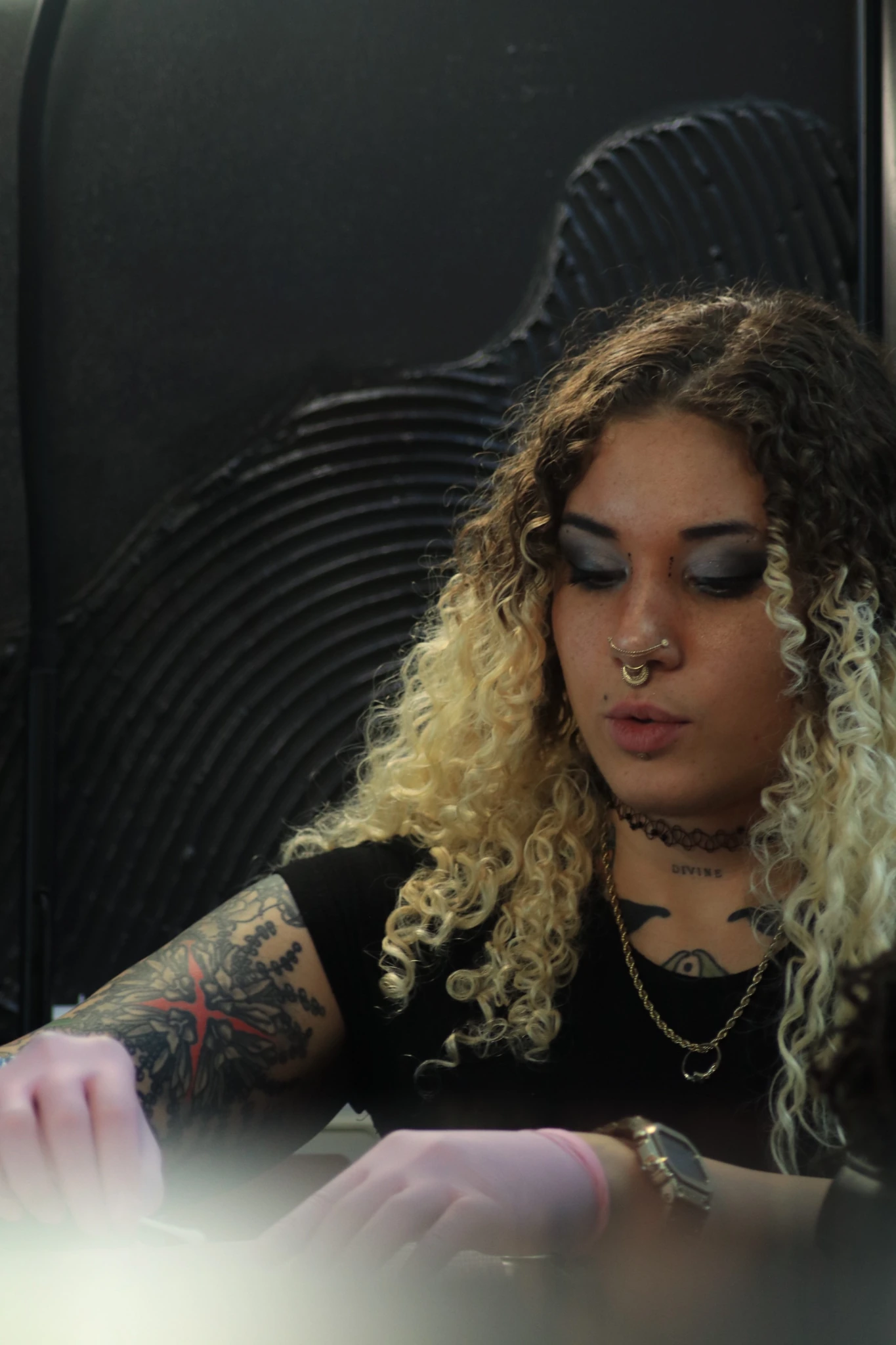 Endless Ink piercer at work in the Denver studio