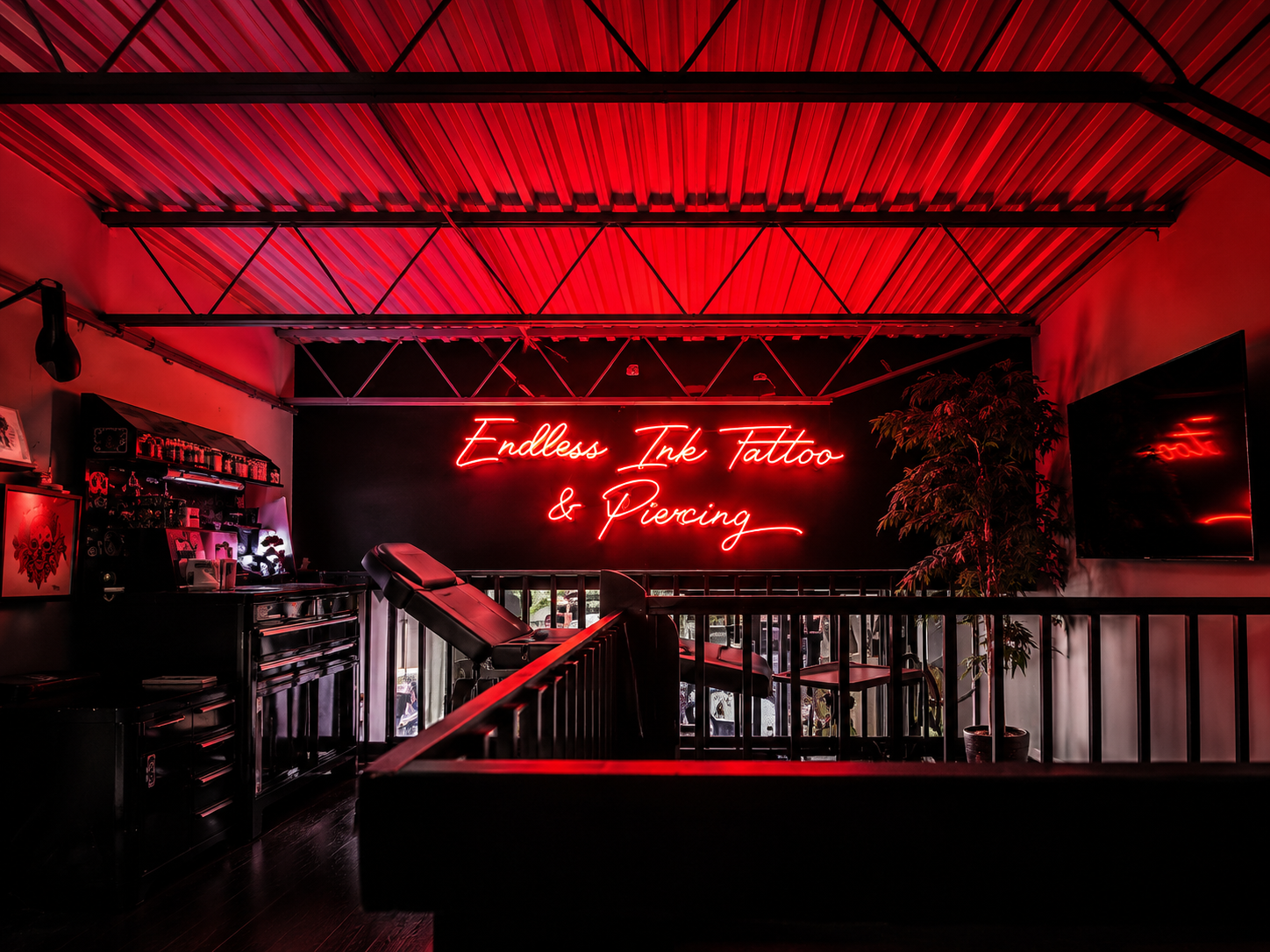 The Endless Ink studio interior